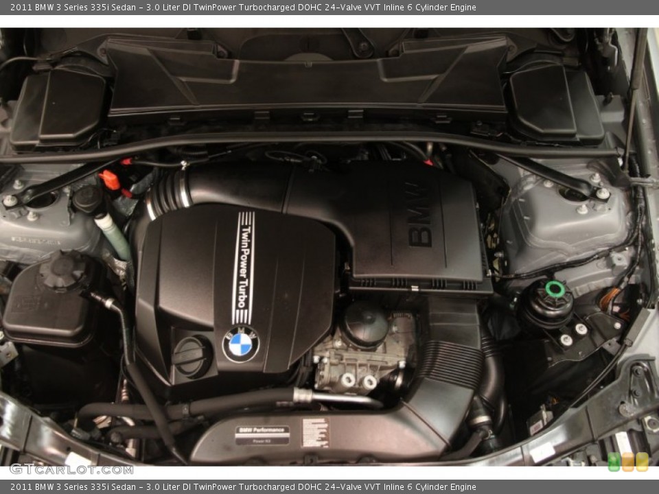 3.0 Liter DI TwinPower Turbocharged DOHC 24-Valve VVT Inline 6 Cylinder Engine for the 2011 BMW 3 Series #102158992