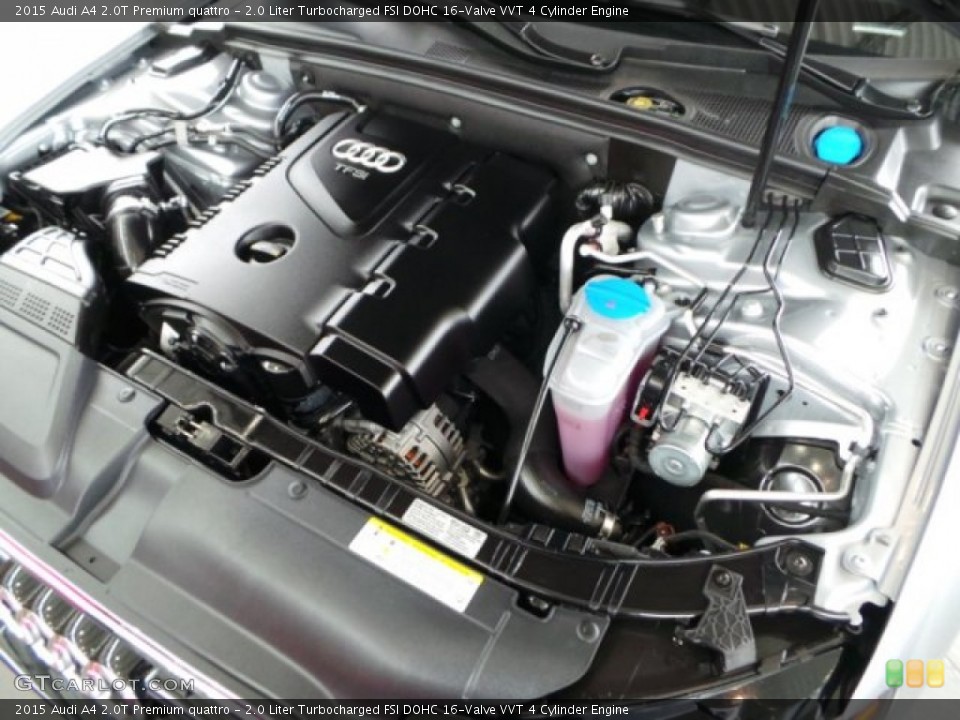 2.0 Liter Turbocharged FSI DOHC 16-Valve VVT 4 Cylinder Engine for the 2015 Audi A4 #102162370