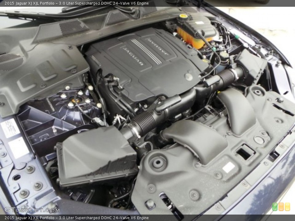 3.0 Liter Supercharged DOHC 24-Valve V6 Engine for the 2015 Jaguar XJ #102168872