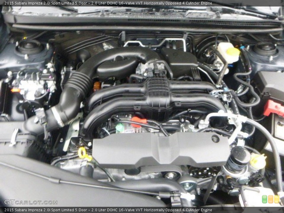2.0 Liter DOHC 16-Valve VVT Horizontally Opposed 4 Cylinder Engine for the 2015 Subaru Impreza #102180002