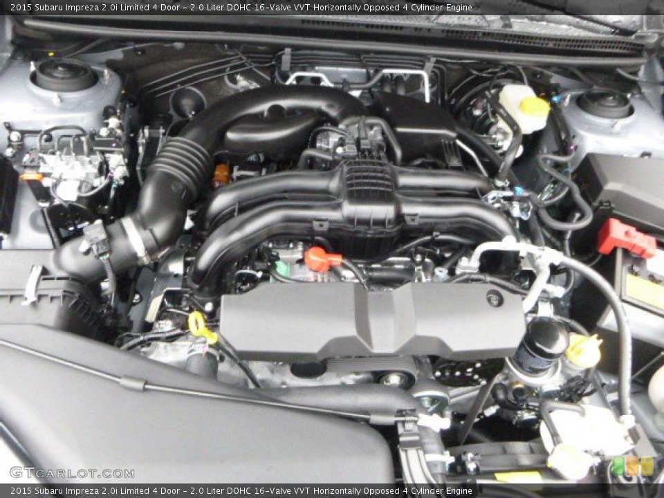 2.0 Liter DOHC 16-Valve VVT Horizontally Opposed 4 Cylinder Engine for the 2015 Subaru Impreza #102180539