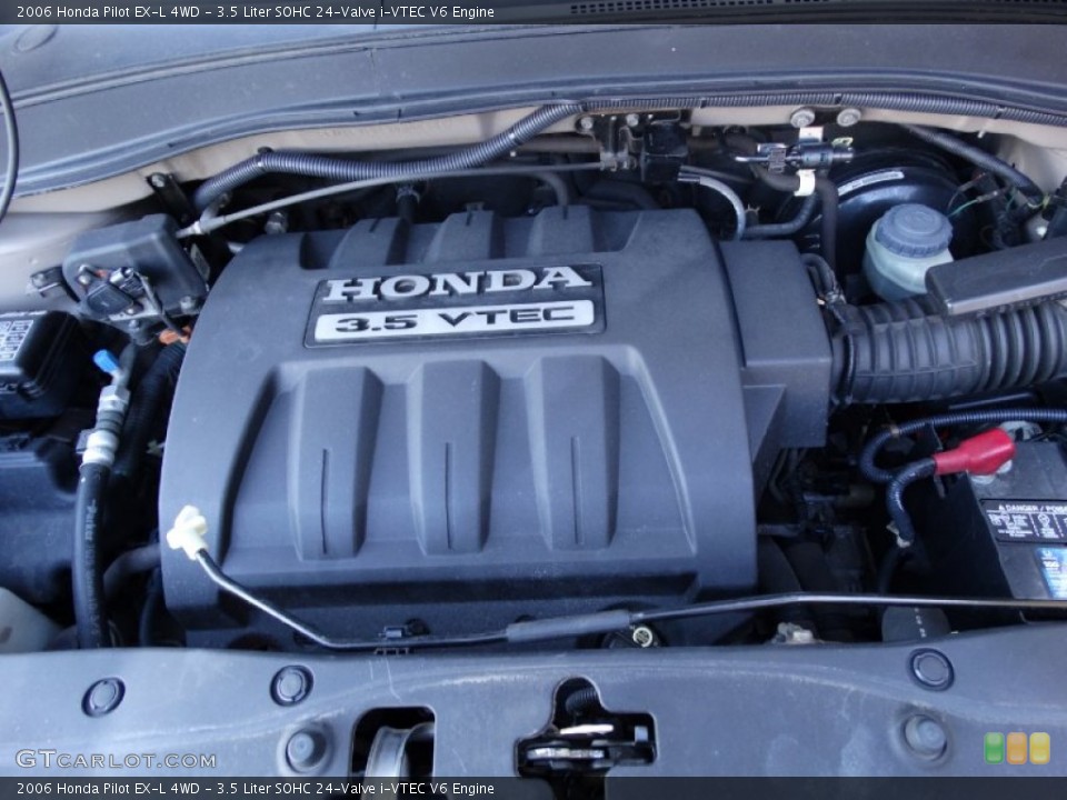 3.5 Liter SOHC 24-Valve i-VTEC V6 Engine for the 2006 Honda Pilot #102180608