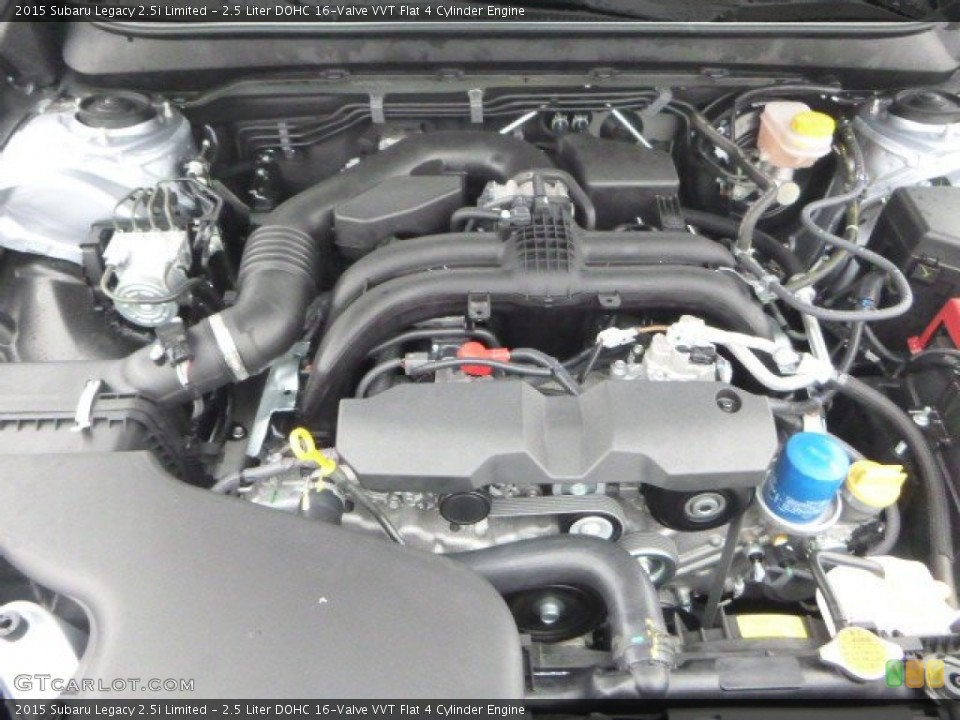 2.5 Liter DOHC 16-Valve VVT Flat 4 Cylinder Engine for the 2015 Subaru Legacy #102183281