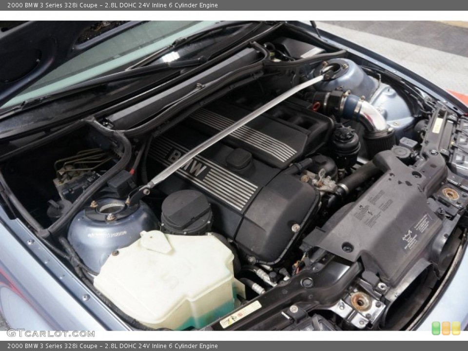 2.8L DOHC 24V Inline 6 Cylinder 2000 BMW 3 Series Engine