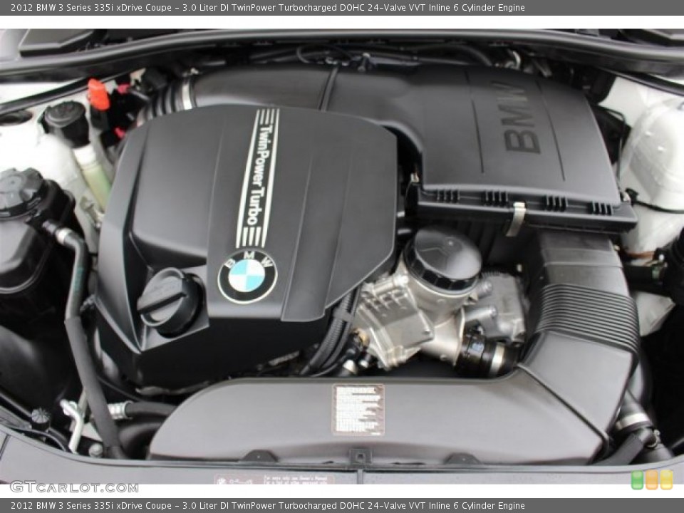 3.0 Liter DI TwinPower Turbocharged DOHC 24-Valve VVT Inline 6 Cylinder Engine for the 2012 BMW 3 Series #102193257