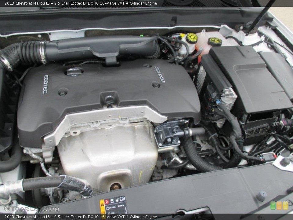 2.5 Liter Ecotec DI DOHC 16-Valve VVT 4 Cylinder 2013 Chevrolet Malibu Engine
