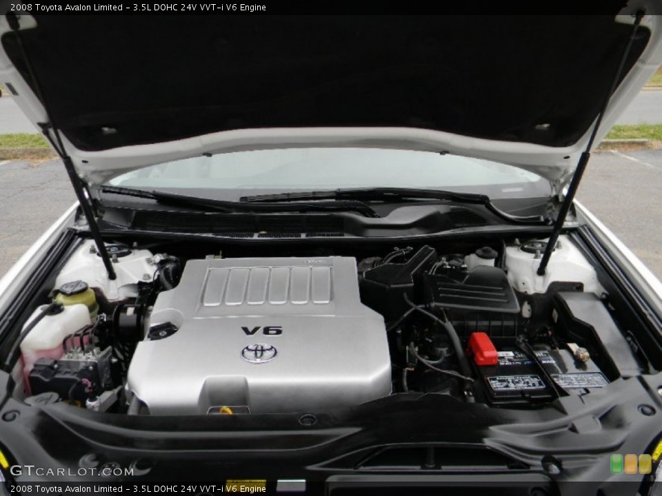 3.5L DOHC 24V VVT-i V6 2008 Toyota Avalon Engine