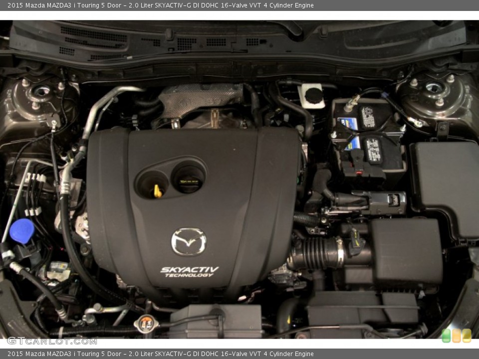 2.0 Liter SKYACTIV-G DI DOHC 16-Valve VVT 4 Cylinder Engine for the 2015 Mazda MAZDA3 #102219407