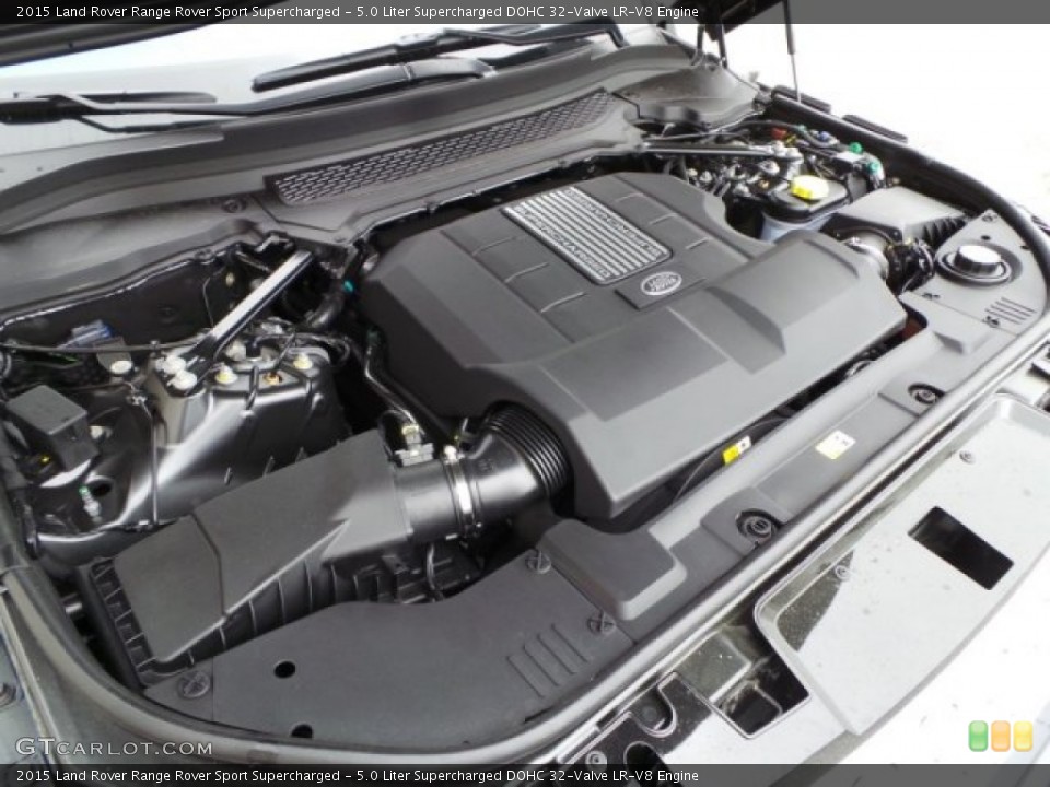 5.0 Liter Supercharged DOHC 32-Valve LR-V8 Engine for the 2015 Land Rover Range Rover Sport #102229441