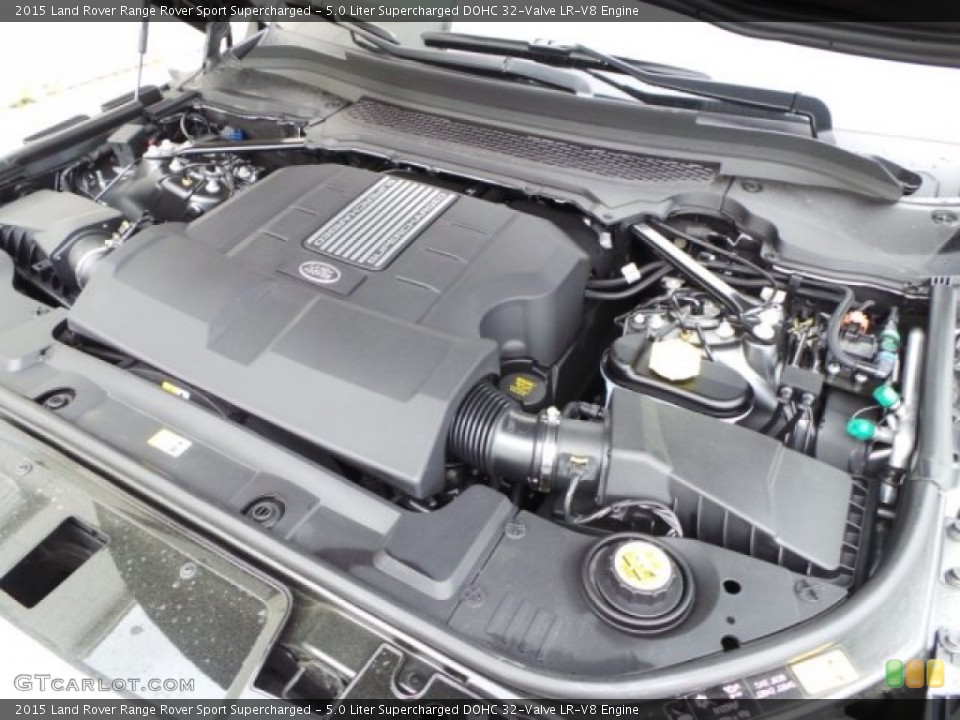 5.0 Liter Supercharged DOHC 32-Valve LR-V8 Engine for the 2015 Land Rover Range Rover Sport #102229464
