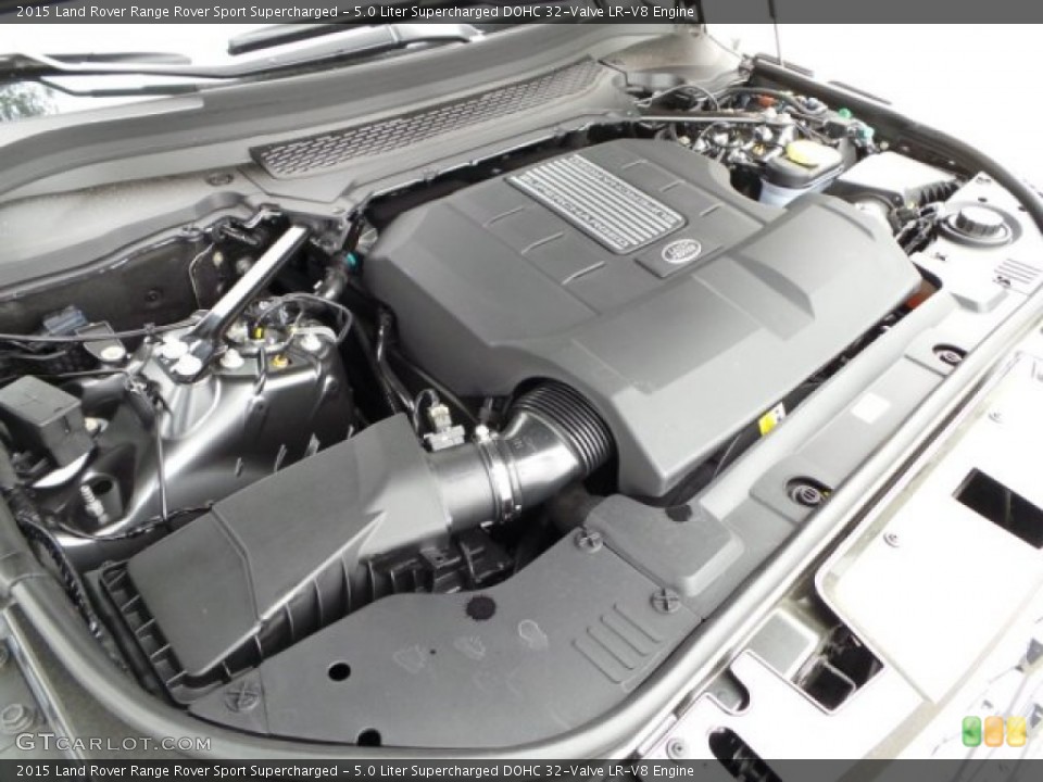 5.0 Liter Supercharged DOHC 32-Valve LR-V8 Engine for the 2015 Land Rover Range Rover Sport #102230133