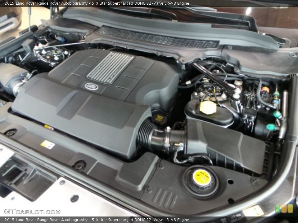 5.0 Liter Supercharged DOHC 32-Valve LR-V8 Engine for the 2015 Land Rover Range Rover #102231352