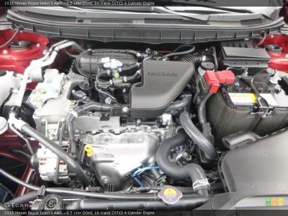 2.5 Liter DOHC 16-Valve CVTCS 4 Cylinder Engine for the 2015 Nissan Rogue Select #102234535