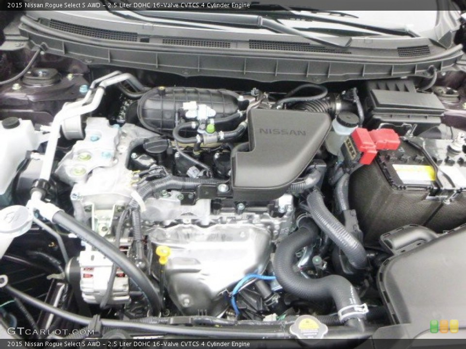 2.5 Liter DOHC 16-Valve CVTCS 4 Cylinder Engine for the 2015 Nissan Rogue Select #102235096