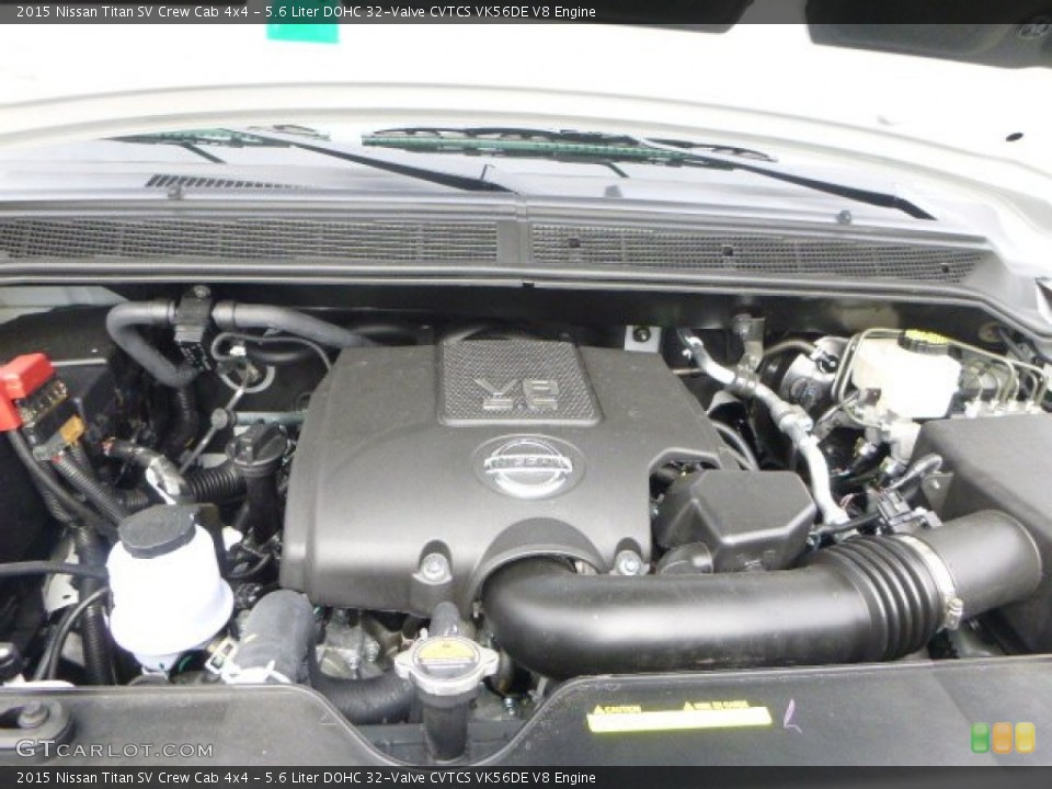 5.6 Liter DOHC 32-Valve CVTCS VK56DE V8 Engine for the 2015 Nissan Titan #102237730