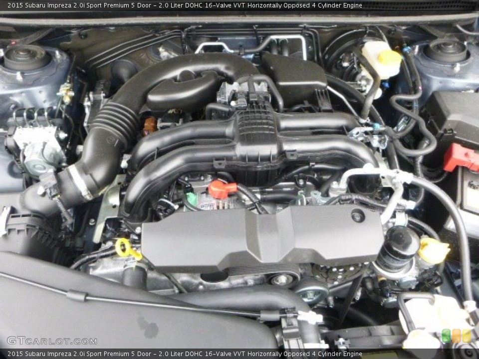 2.0 Liter DOHC 16-Valve VVT Horizontally Opposed 4 Cylinder Engine for the 2015 Subaru Impreza #102238072