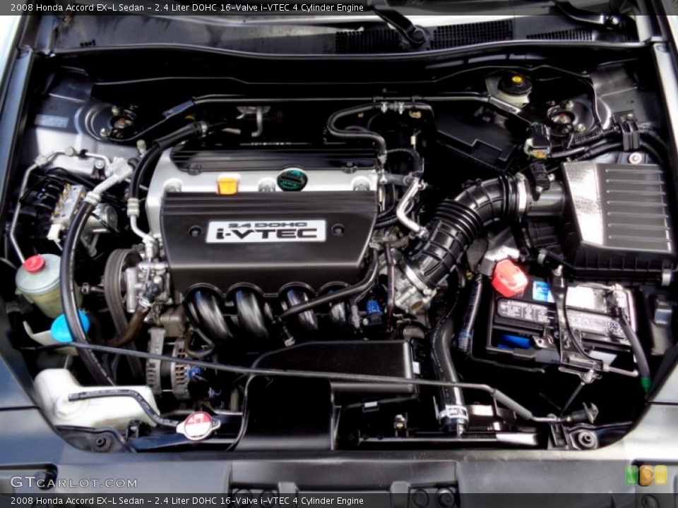 2.4 Liter DOHC 16-Valve i-VTEC 4 Cylinder Engine for the 2008 Honda Accord #102240829
