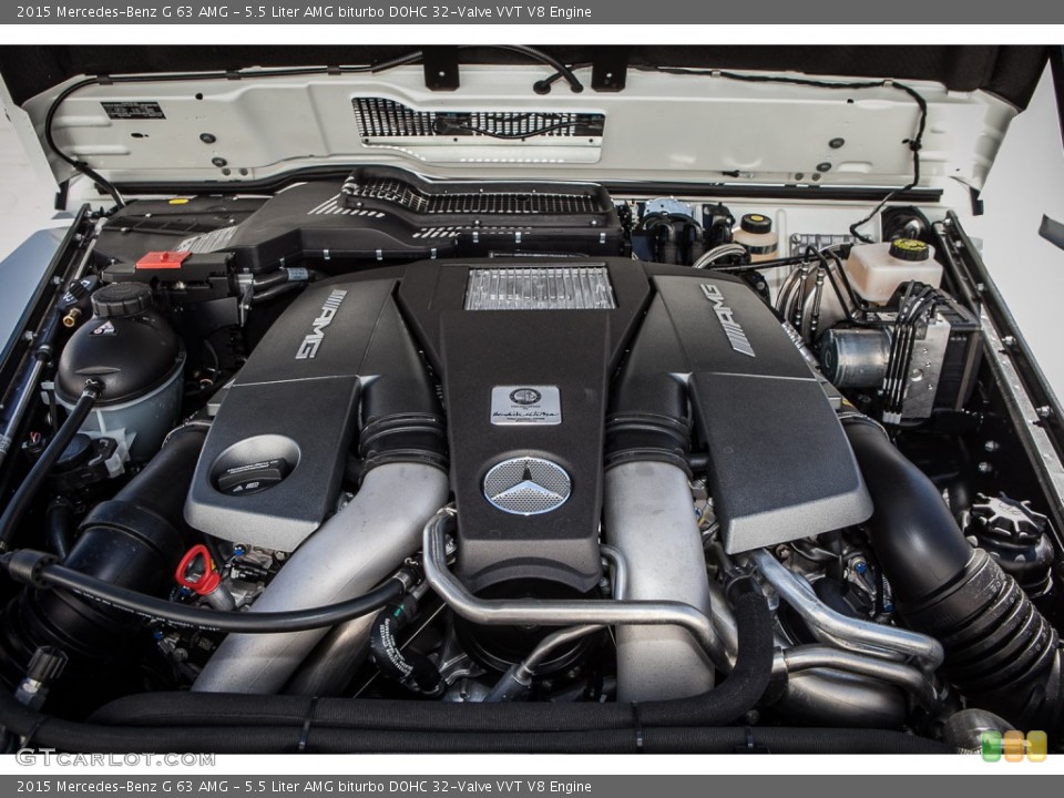 5.5 Liter AMG biturbo DOHC 32-Valve VVT V8 Engine for the 2015 Mercedes-Benz G #102240832