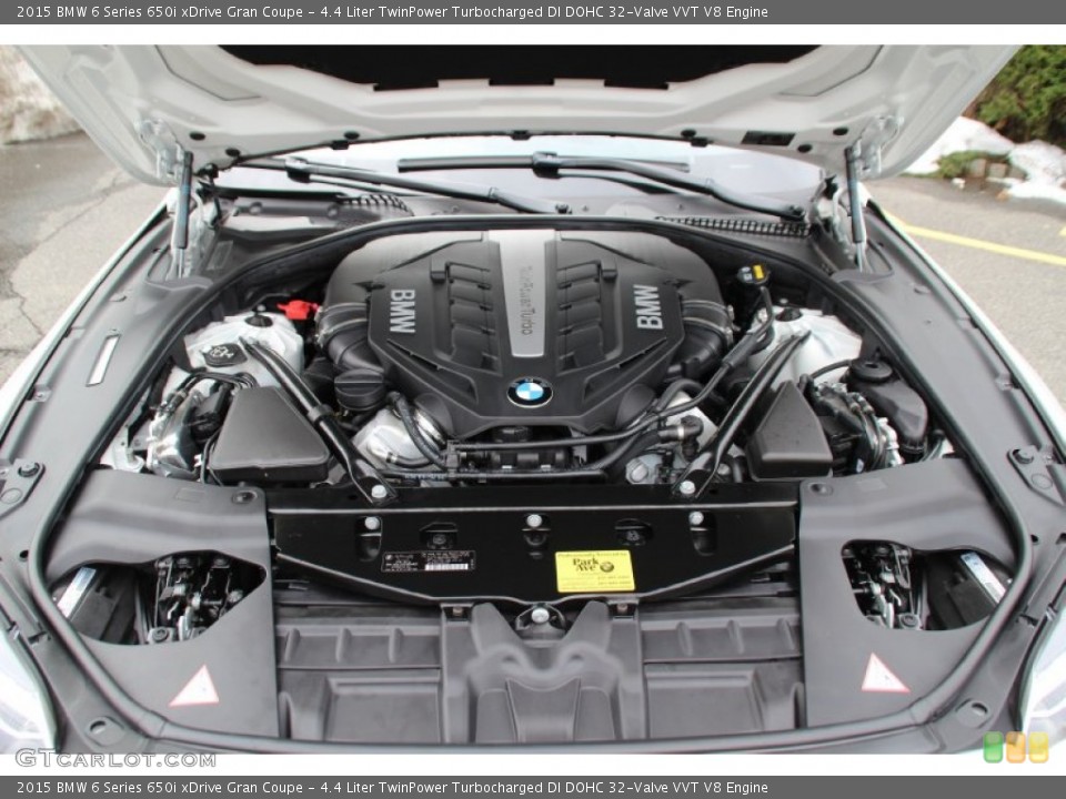4.4 Liter TwinPower Turbocharged DI DOHC 32-Valve VVT V8 Engine for the 2015 BMW 6 Series #102259194