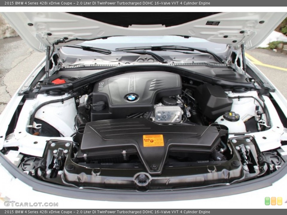 2.0 Liter DI TwinPower Turbocharged DOHC 16-Valve VVT 4 Cylinder Engine for the 2015 BMW 4 Series #102260256