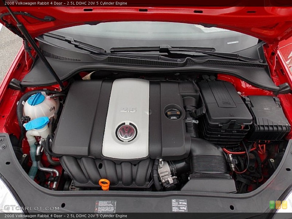2.5L DOHC 20V 5 Cylinder Engine for the 2008 Volkswagen Rabbit #102262293