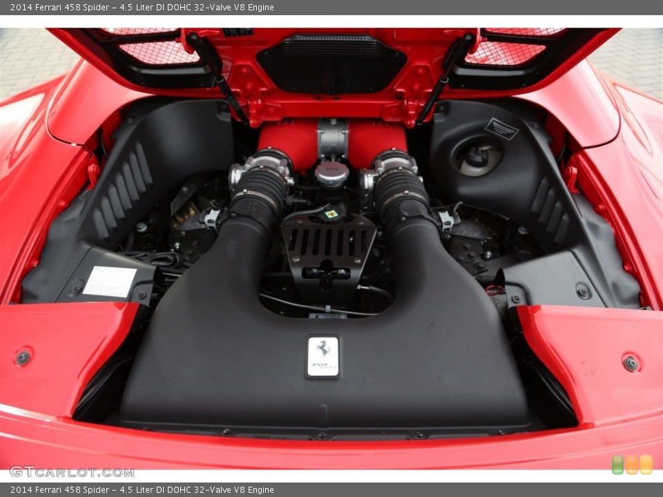 4.5 Liter DI DOHC 32-Valve V8 Engine for the 2014 Ferrari 458 #102262887