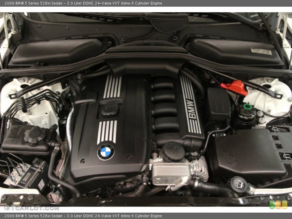 3.0 Liter DOHC 24-Valve VVT Inline 6 Cylinder Engine for the 2009 BMW 5 Series #102300716