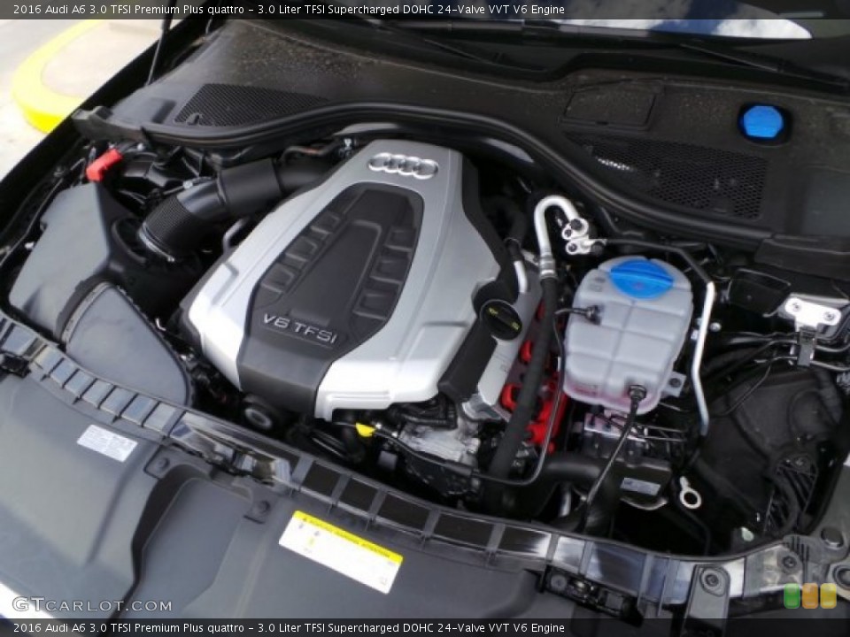 3.0 Liter TFSI Supercharged DOHC 24-Valve VVT V6 Engine for the 2016 Audi A6 #102376457