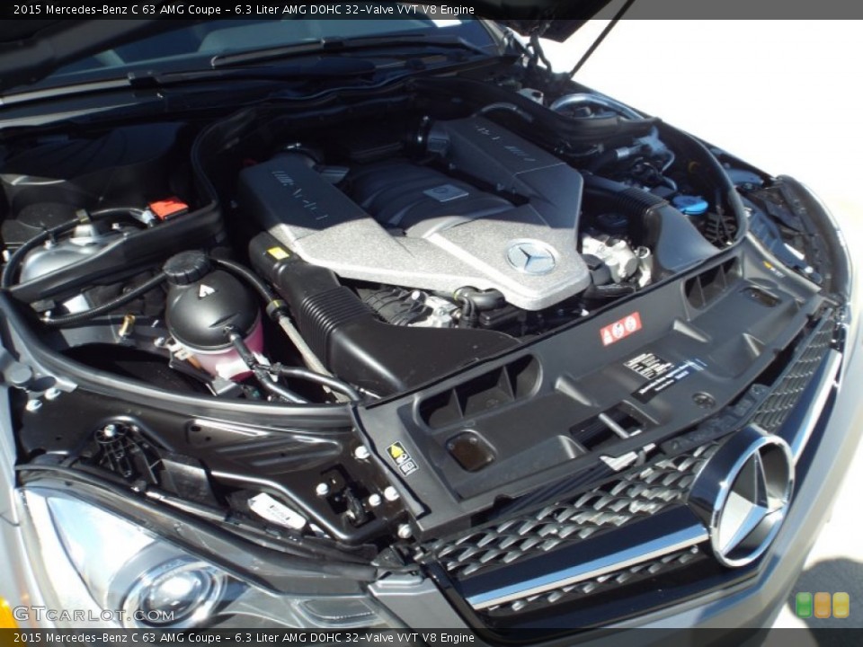6.3 Liter AMG DOHC 32-Valve VVT V8 Engine for the 2015 Mercedes-Benz C #102412561