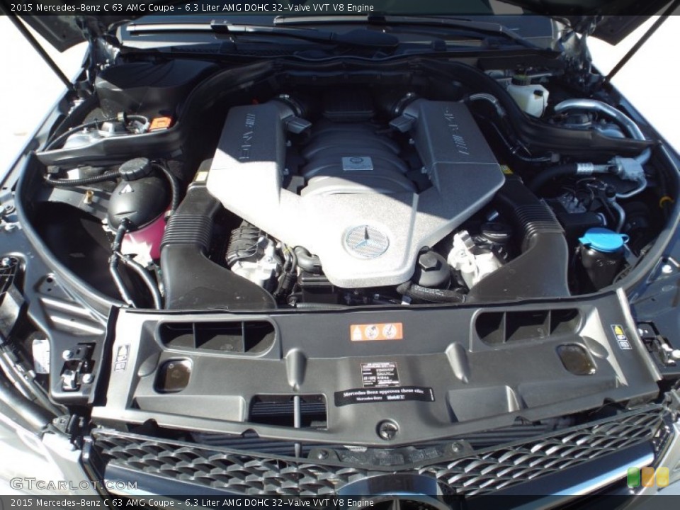 6.3 Liter AMG DOHC 32-Valve VVT V8 Engine for the 2015 Mercedes-Benz C #102412591