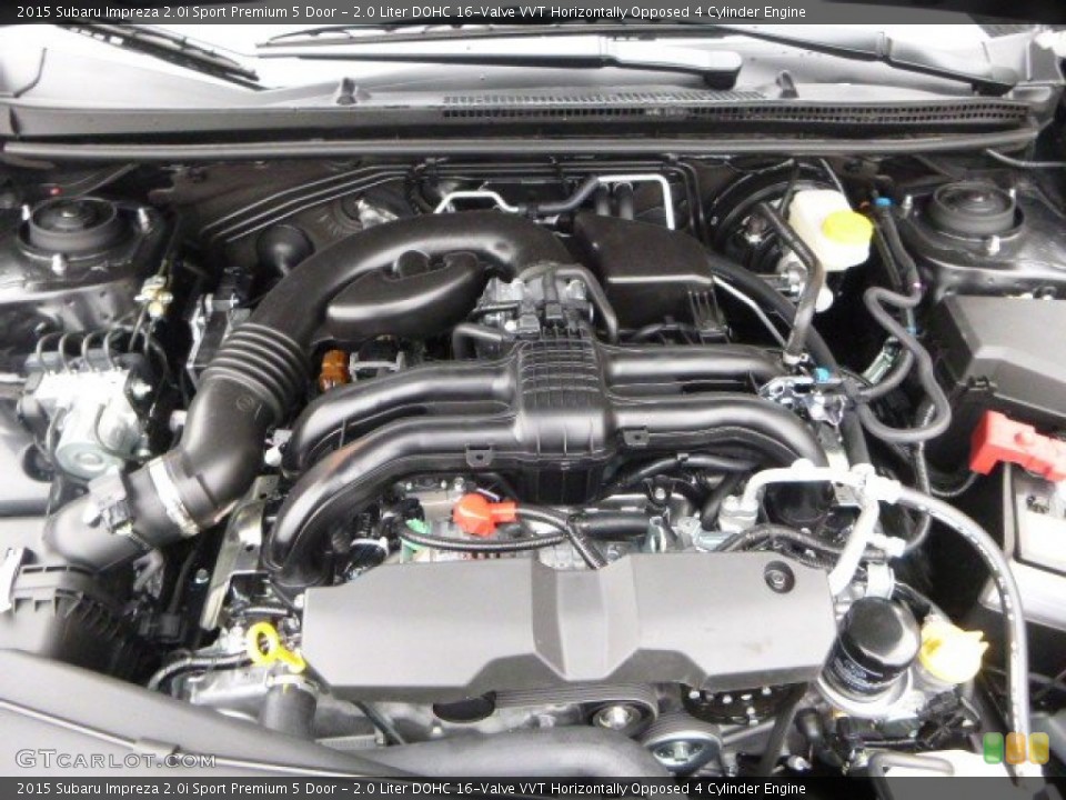 2.0 Liter DOHC 16-Valve VVT Horizontally Opposed 4 Cylinder Engine for the 2015 Subaru Impreza #102413965