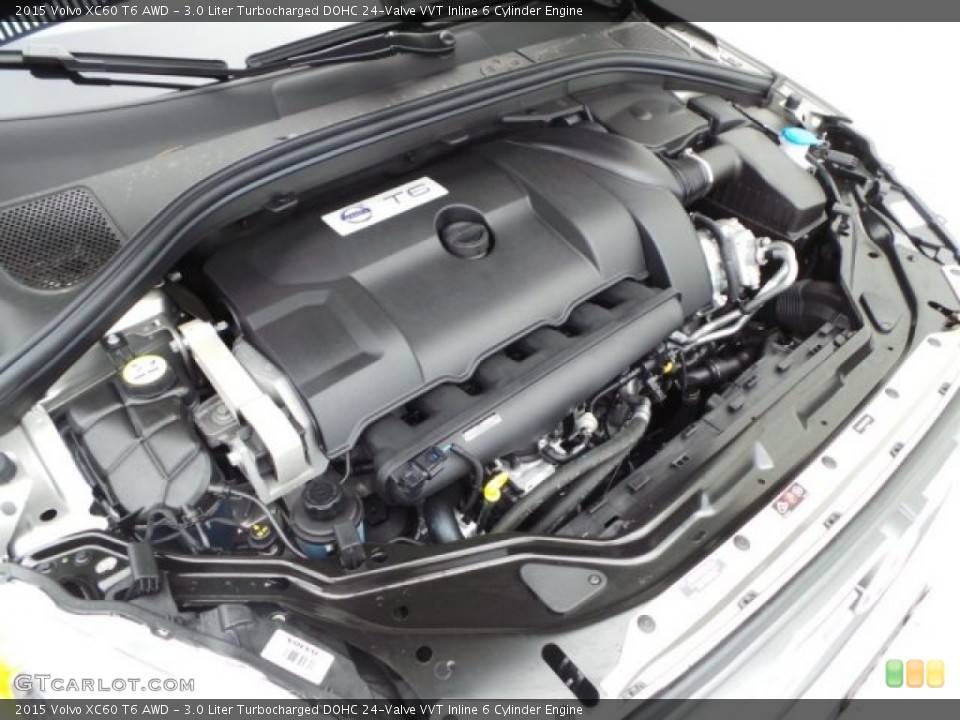 3.0 Liter Turbocharged DOHC 24-Valve VVT Inline 6 Cylinder Engine for the 2015 Volvo XC60 #102430973