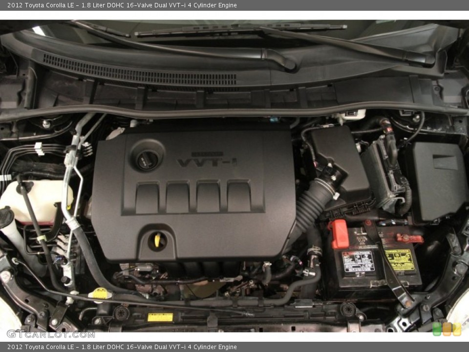 1.8 Liter DOHC 16-Valve Dual VVT-i 4 Cylinder Engine for the 2012 Toyota Corolla #102450454