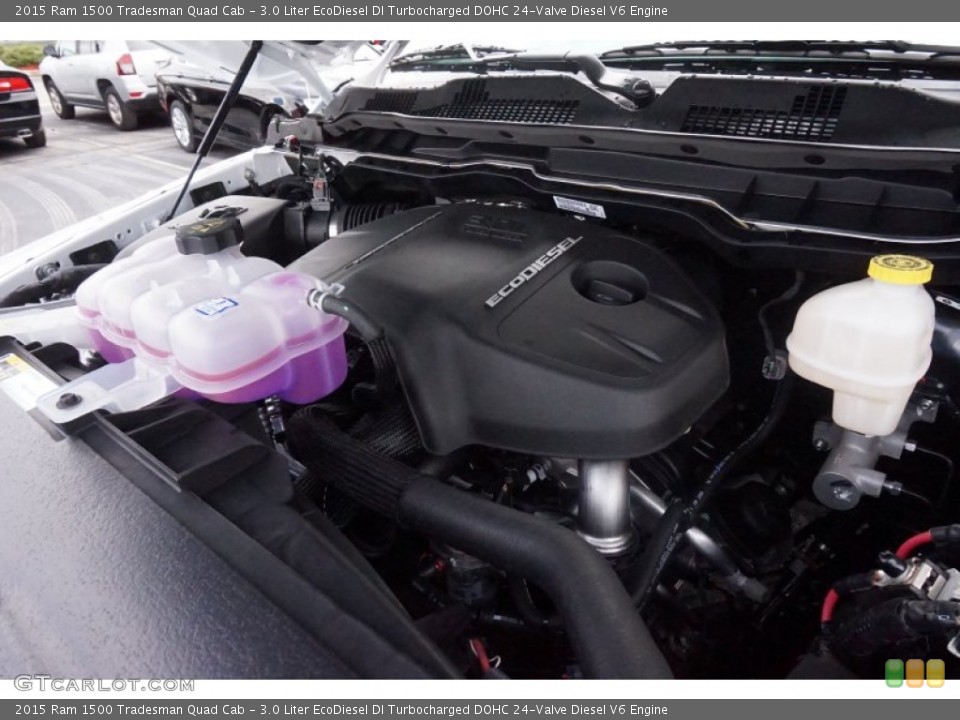 3.0 Liter EcoDiesel DI Turbocharged DOHC 24-Valve Diesel V6 Engine for the 2015 Ram 1500 #102452984