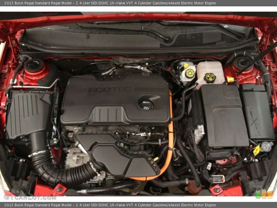 2.4 Liter SIDI DOHC 16-Valve VVT 4 Cylinder Gasoline/eAssist Electric Motor 2013 Buick Regal Engine