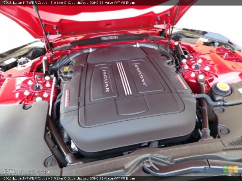 5.0 Liter DI Supercharged DOHC 32-Valve VVT V8 Engine for the 2015 Jaguar F-TYPE #102491049