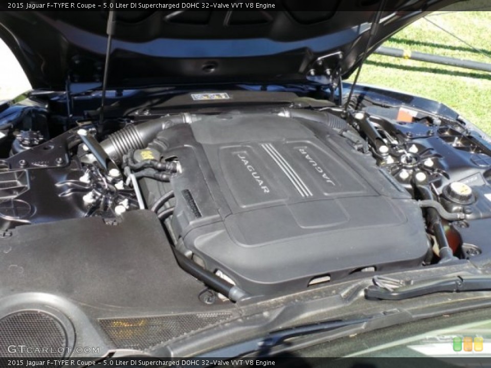 5.0 Liter DI Supercharged DOHC 32-Valve VVT V8 Engine for the 2015 Jaguar F-TYPE #102491967