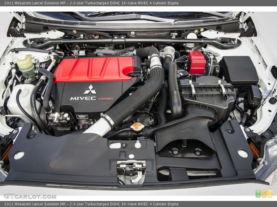 2.0 Liter Turbocharged DOHC 16-Valve MIVEC 4 Cylinder Engine for the 2011 Mitsubishi Lancer Evolution #102493240