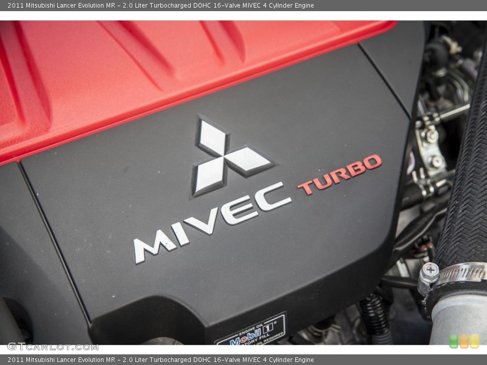 2.0 Liter Turbocharged DOHC 16-Valve MIVEC 4 Cylinder Engine for the 2011 Mitsubishi Lancer Evolution #102493965