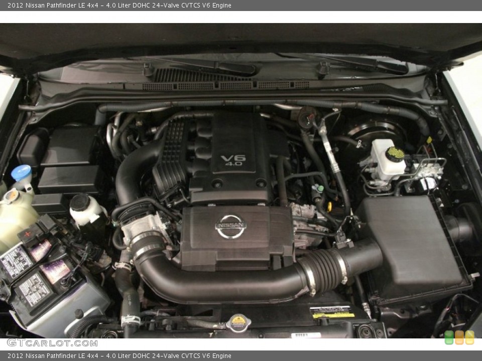 4.0 Liter DOHC 24-Valve CVTCS V6 Engine for the 2012 Nissan Pathfinder #102530330