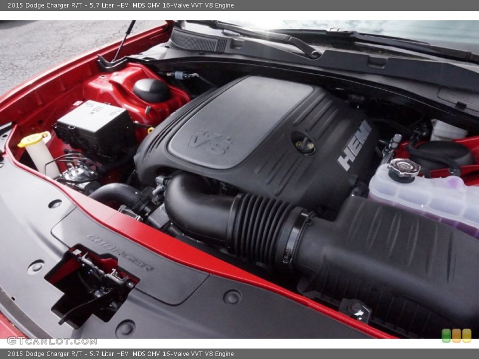 5.7 Liter HEMI MDS OHV 16-Valve VVT V8 Engine for the 2015 Dodge Charger #102556291