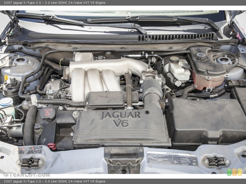 3.0 Liter DOHC 24-Valve VVT V6 2007 Jaguar X-Type Engine