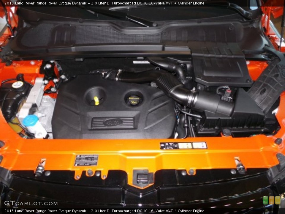 2.0 Liter DI Turbocharged DOHC 16-Valve VVT 4 Cylinder Engine for the 2015 Land Rover Range Rover Evoque #102623650