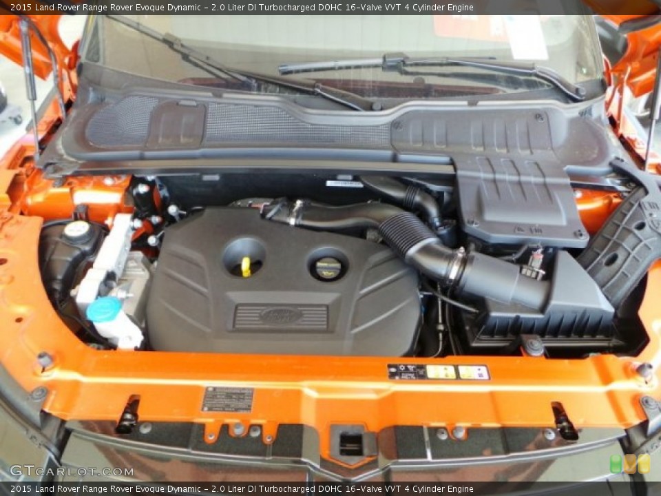 2.0 Liter DI Turbocharged DOHC 16-Valve VVT 4 Cylinder Engine for the 2015 Land Rover Range Rover Evoque #102626464
