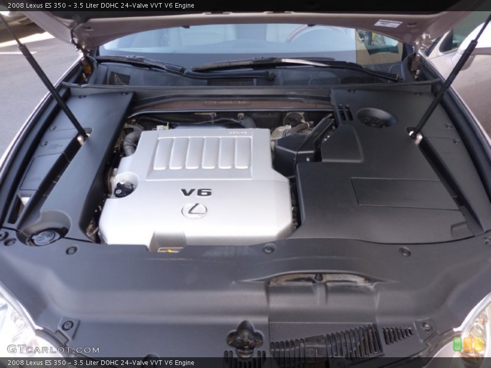 3.5 Liter DOHC 24-Valve VVT V6 2008 Lexus ES Engine
