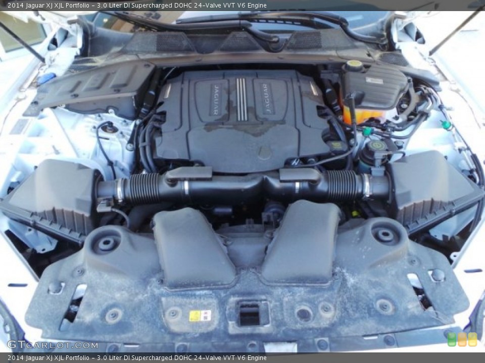 3.0 Liter DI Supercharged DOHC 24-Valve VVT V6 Engine for the 2014 Jaguar XJ #102630937
