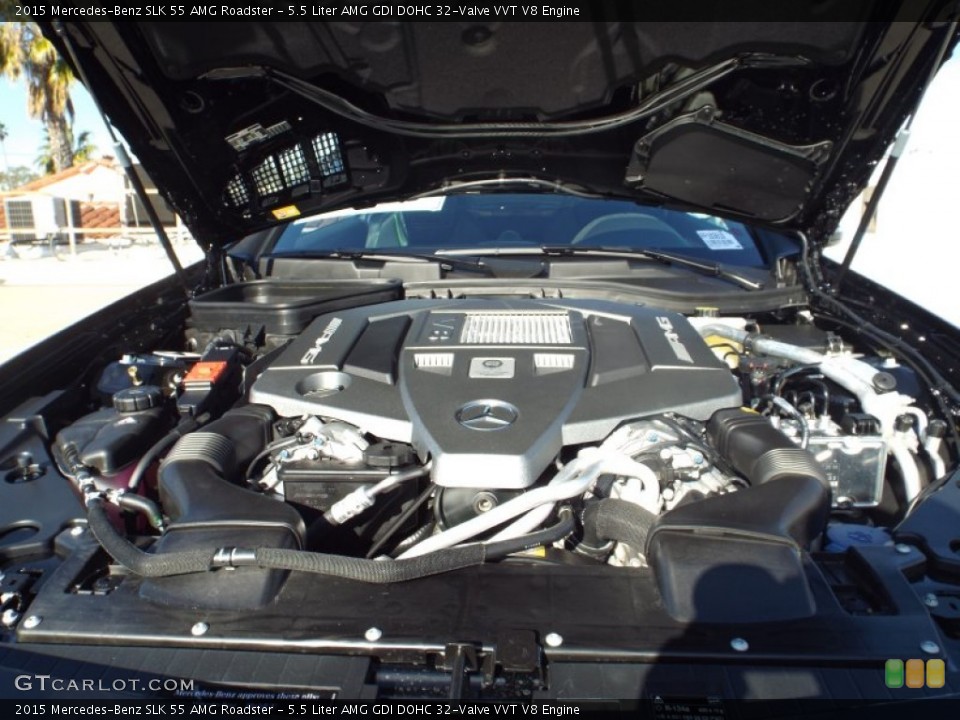 5.5 Liter AMG GDI DOHC 32-Valve VVT V8 Engine for the 2015 Mercedes-Benz SLK #102633203