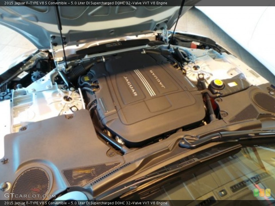 5.0 Liter DI Supercharged DOHC 32-Valve VVT V8 Engine for the 2015 Jaguar F-TYPE #102636133