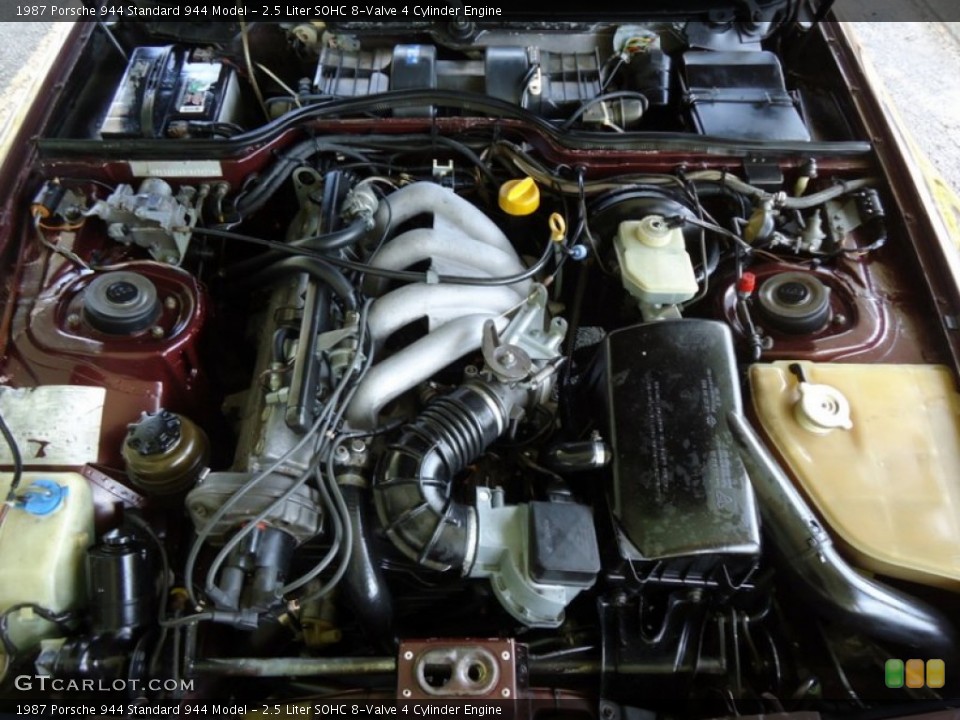 2.5 Liter SOHC 8-Valve 4 Cylinder Engine for the 1987 Porsche 944 #102660131
