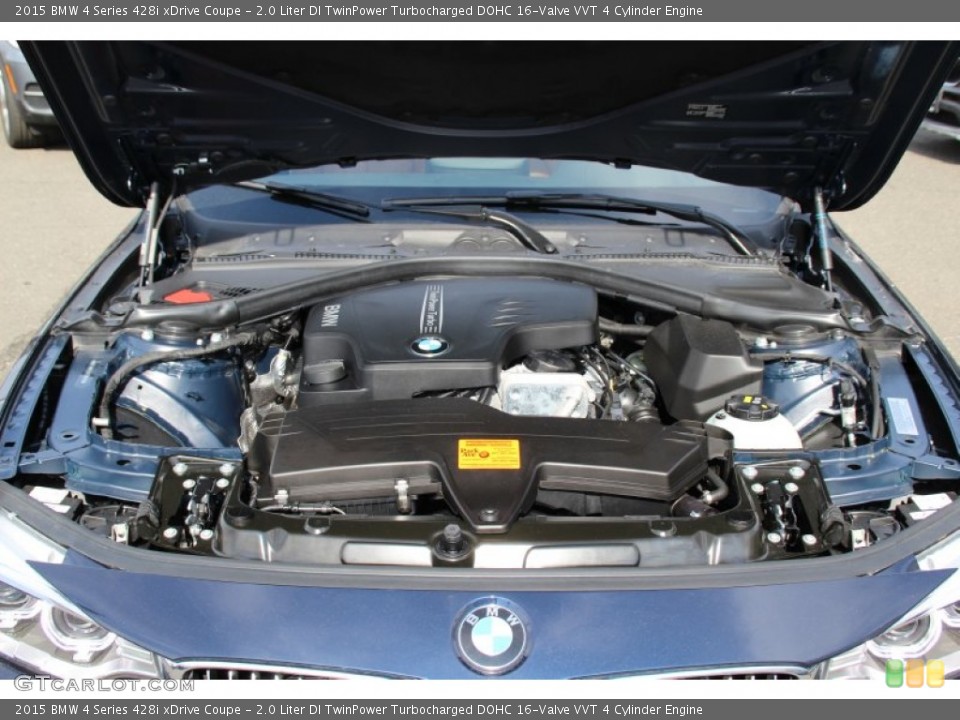 2.0 Liter DI TwinPower Turbocharged DOHC 16-Valve VVT 4 Cylinder Engine for the 2015 BMW 4 Series #102685885